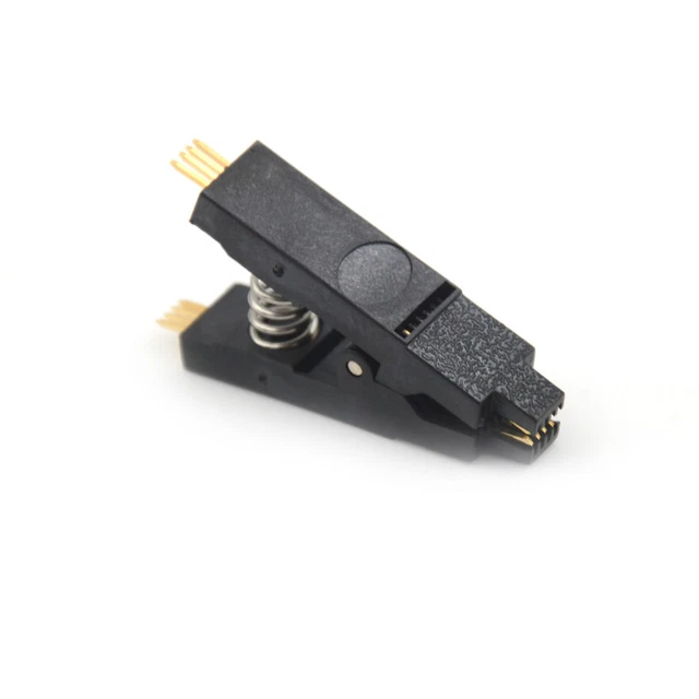 Black Programmer Testing Clip SOP8 Pin SOIC8 DIP8 IC Test Clamp MF..zy