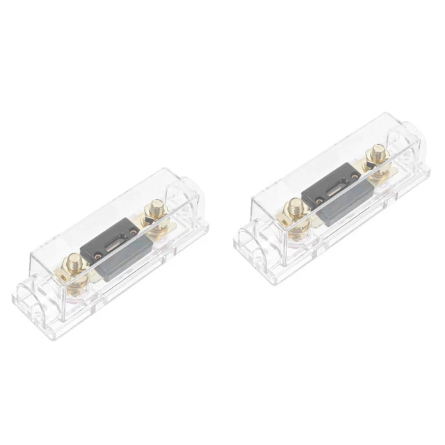 2x Supporto fusibili sistema video automatico auto ANL Supporto fusibile auto Supporto fusibile audio