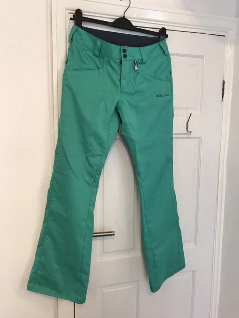 Volcom Waterproof Snowboard Ski Salopettes Pants Trousers Womens Small
