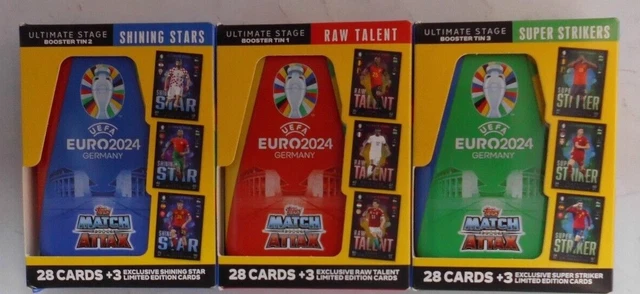 Topps EURO 2024 Match Attax Trading Cards - Premium PRO Pack
