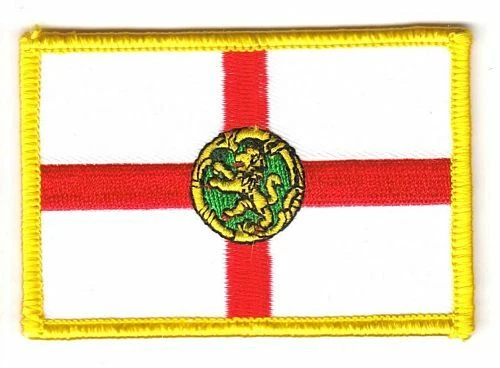 Flaggen Aufnäher Patch Alderney Fahne Flagge