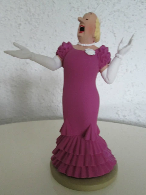 Figurine Tintin Castafiore En Concert – Collection Officielle, Numéro 48, Résine
