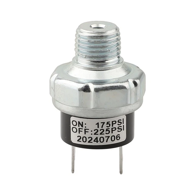Pressostat Compresseur Air 120-150 Psi - Valve Automatique Pour Suspension Auto, Tracteur, Pompe