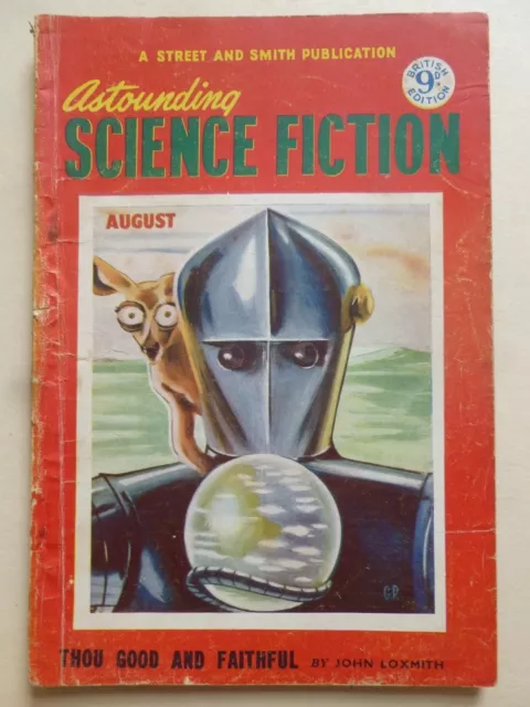 UK SF Pulp – ASTOUNDING SCIENCE FICTION (UK) Aug, 1953 – H. Beam Piper