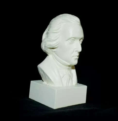 Fryderyk Chopin Büste Komponist Statuette Pianist Skulptur Musiker Figur Statue