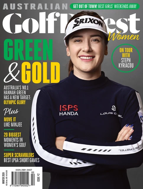 AUSTRALIAN GOLF DIGEST Women Magazine Winter 2024 On Tour With