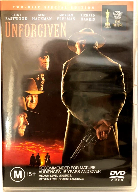 Unforgiven DVD Western Action Film 2 Disc Special Edition PAL Region 4 Free Post