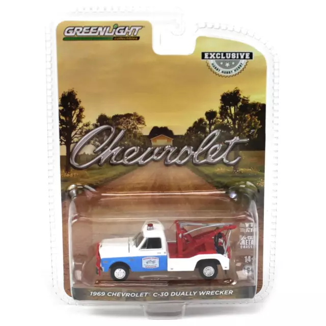 GREENLIGHT DUKES OF Hazzard County Cooters 1969 Tow Truck 1/64 Diecast ...