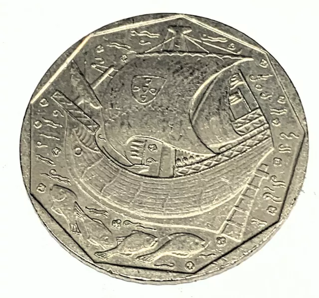 # C7195    Portugal    Coin,    50  Escudos   1999