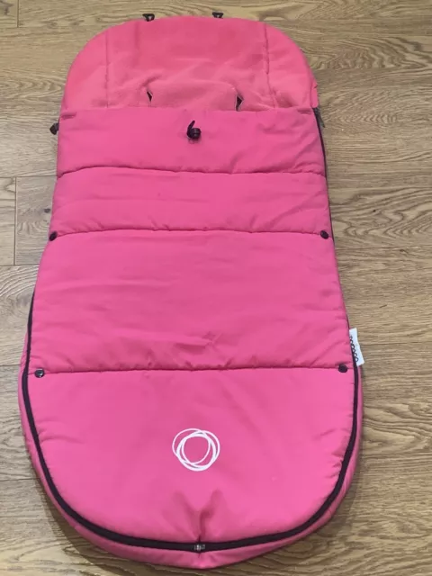 Bugaboo Universal Fleece Footmuff/Cosytoes Pink