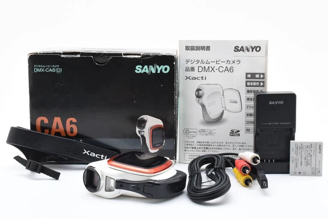 SANYO XACTI DMX-CA6 Silver Digital Video Camera Body Used