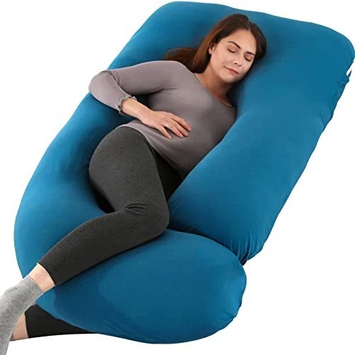 Pregnancy Pillows Full Body Maternity Pillow for Sleeping with Washable C