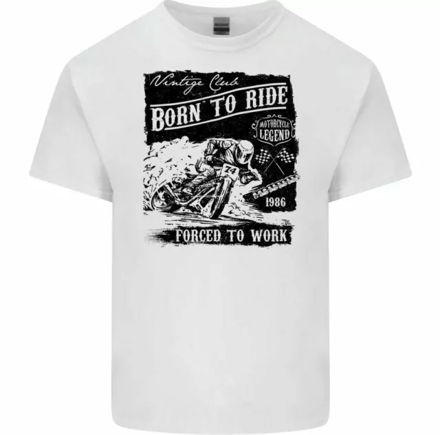 Cafe Racer Biker Men's Funny T-Shirt Motorbike Motorcycle Racing