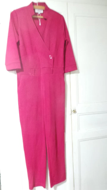 Pantalon Court Femme Zelti Rouge Bordeaux - Taille 44 (XL), Neuf Sans étiquettes, Modèle Une-pièce