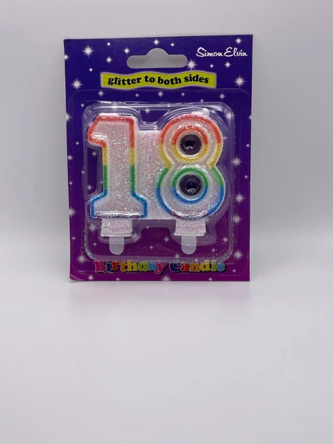 Velas de cumpleaños 18