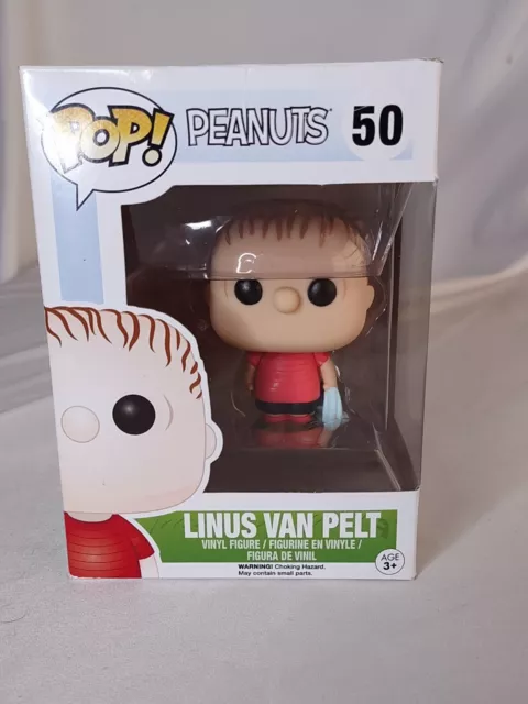 New Funko Pop! Peanuts - Linus Van Pelt #50 Vinyl Figure NIB -Charlie Brown