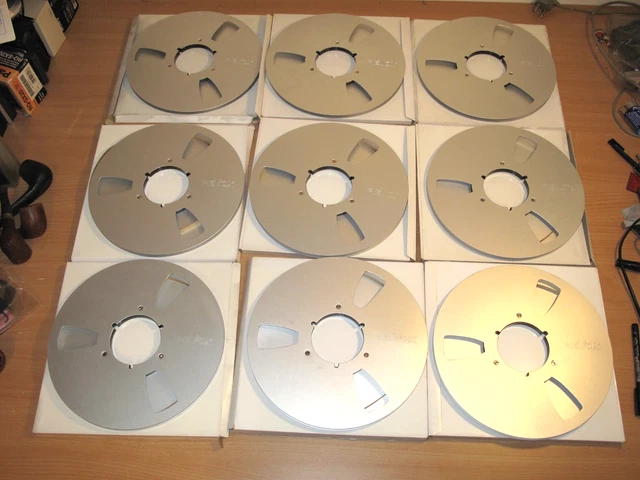 ORIGINAL REVOX COFFRET Vide 4 Boîtes 19 CM Pour Bobine Deco Collection EUR 99,90 - FR