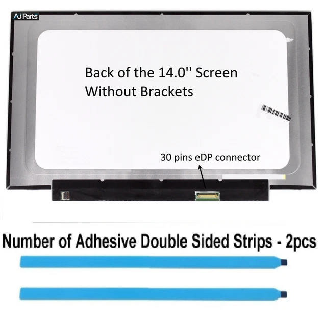 For HP PROBOOK 440 G7 Laptop 14.0" LED FHD 30pin Screen IPS LCD + Adhesive Tapes