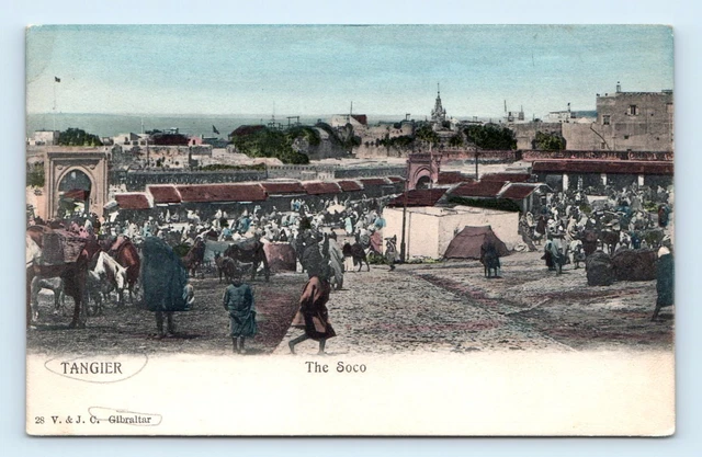 The Soco Market Tangier Morocco Africa Postcard