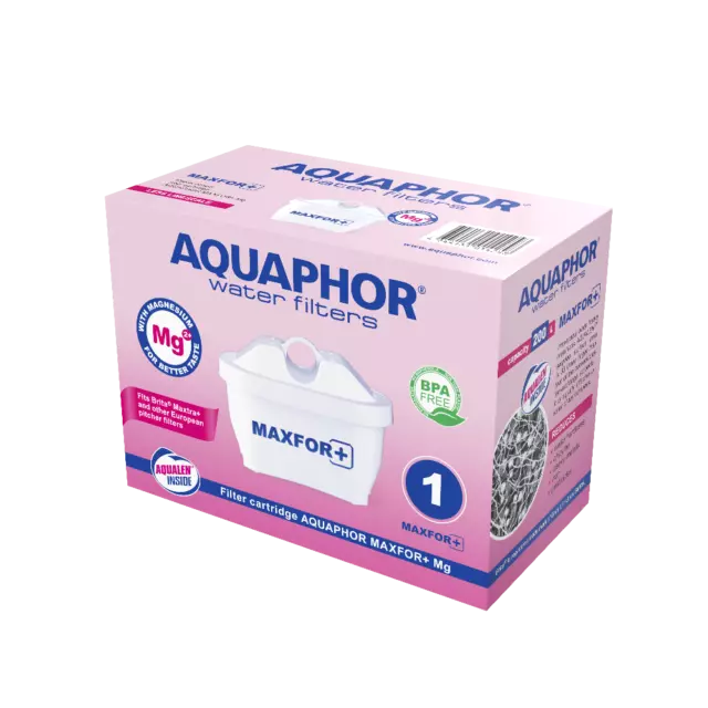 AQUAPHOR Maxfor + MG Cartucho de Filtro Agua Potable Adecuado Para Brita Maxtra