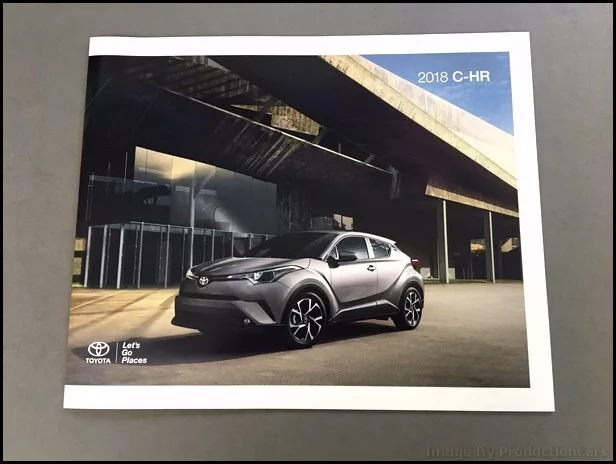 2018 Toyota C-HR CHR CH-R 24-page Original Car Sales Brochure Catalog