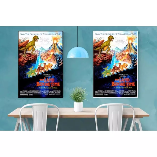 The Land Before Time Fine Art Movie Poster 2