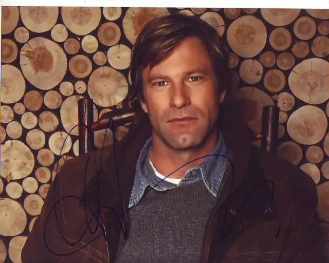 AARON ECKHART signed autographed 8x10 photo