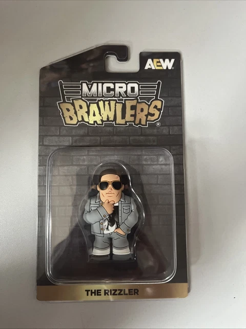 AEW THE RIZZLER Costco Guys Micro Brawlers Wrestling Action Figure 1/ ...