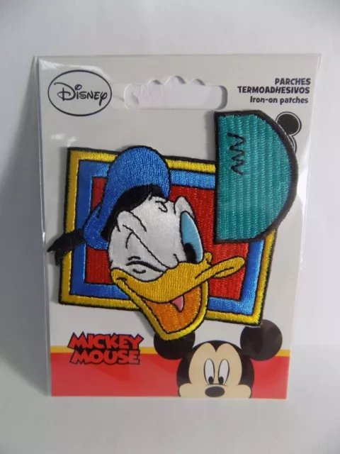 Applicazione Applicazioni Patch Toppa Toppe Deco Termoadesiva Paperino Disney