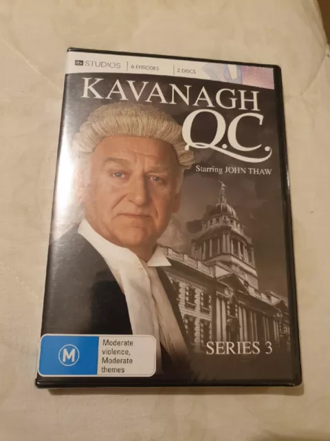 KAVANAGH QC 3 SEASON THREE (DVD, 2012, 2-Disc Set) DRAMA - Region