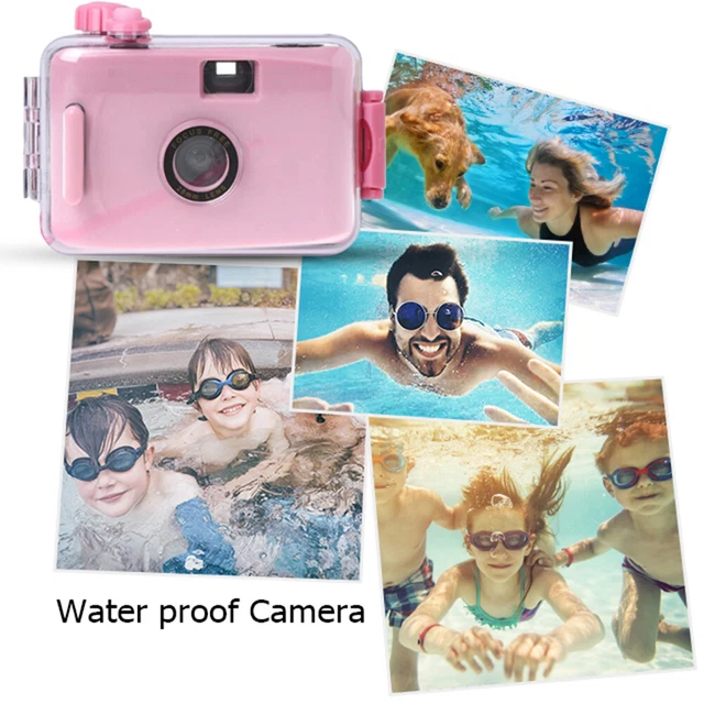 Kids Camera Non-disposable Waterproof Shockproof Film LOMO Camera Toys (B)
