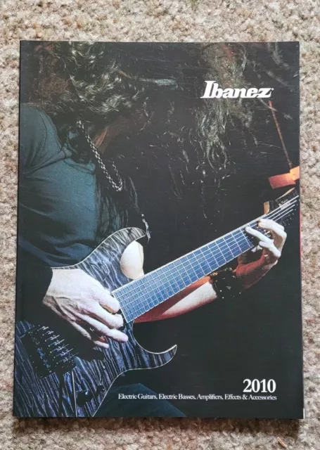 2010 Ibanez Guitar Catalog: Steve Vai, Mick Thomson, Joe Satriani