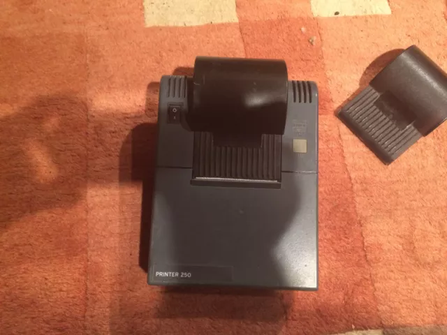 Verifone P250 Point of Sale Dot Matrix Printer, Power Supply, 2 Printer Cables,