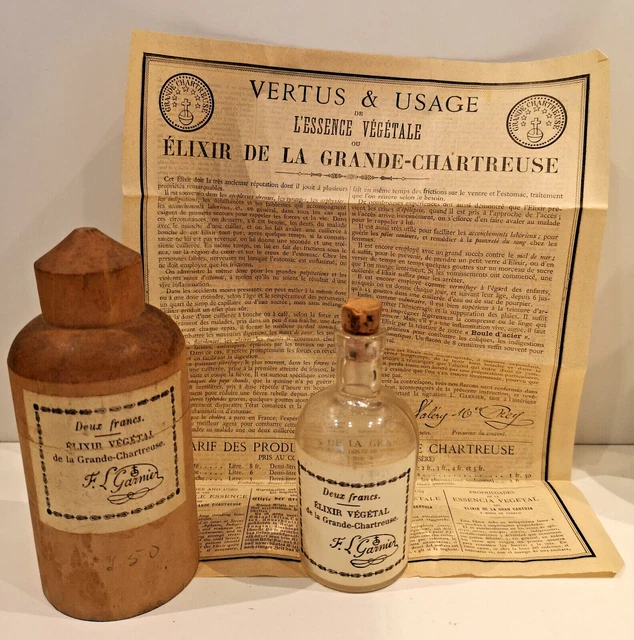 Elixir végétal de la Grande Chartreuse avant 1903  " Collector "