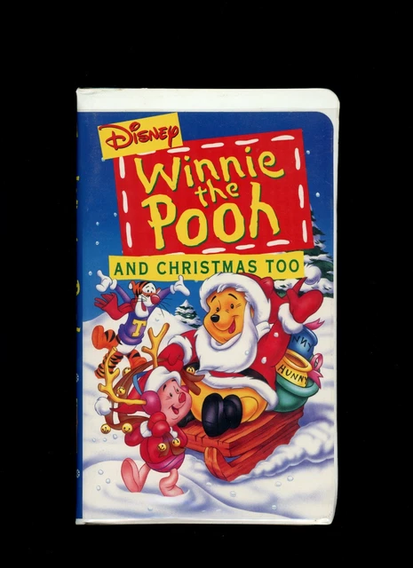 WINNIE THE POOH And Christmas Too Clamshell VHS $2.27 - PicClick AU