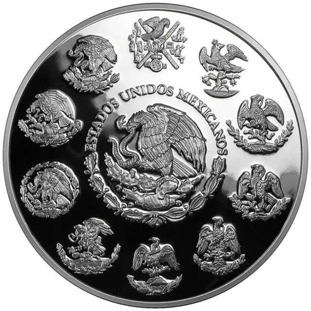 2023 Mexican Libertad 1 Oz Onza Silver Proof Coin in Capsule - UK Stock in Hand 2