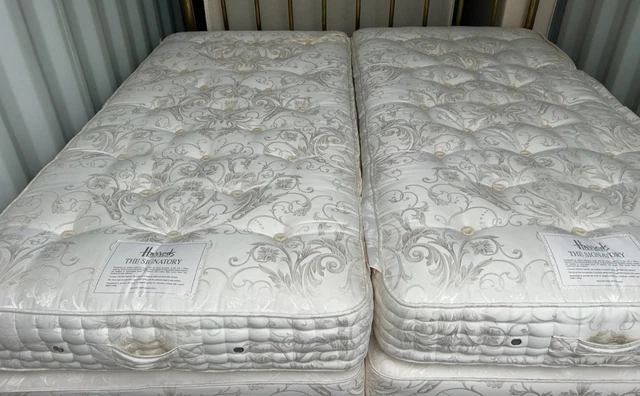 BRITISH HANDMADE VI Spring The Signatory Harrods 2m bed Pocket Sprung ...