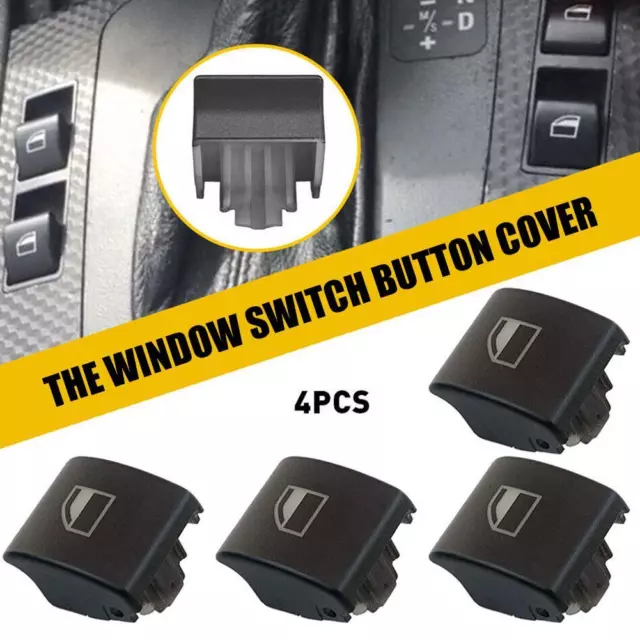 4x Window Switch Button Cap Set For BMW E46 323i 325i 330i M3 328i 61316902 |з