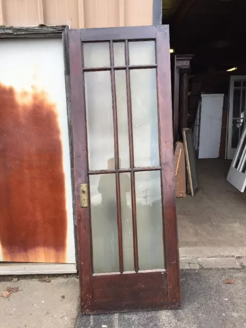 Cm 217 Antique Birch Craftsman French Door