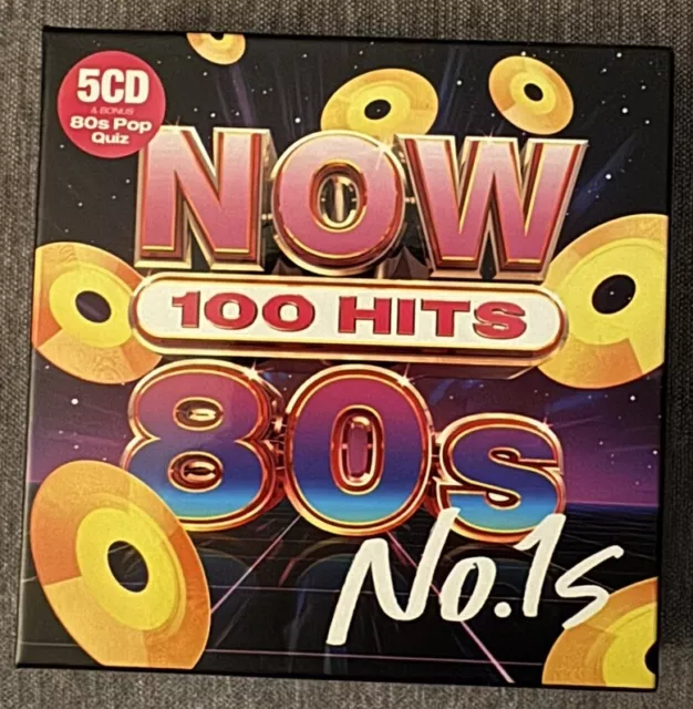 NOW 100 Hits 80’s No.1s (5x CD)