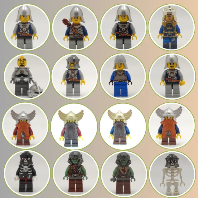 Lego Castle -Fantasy Era & Kingdom Minifiguren zur Auswahl