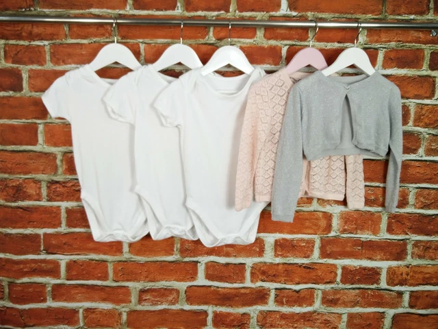 Girls Bundle Age 2-3 Years Bhs Next Mothercare Vests Cardigan Lace Sparkle 98Cm