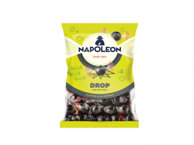 Napoleon Balls Licorice 225g / Harde Drop Kogels