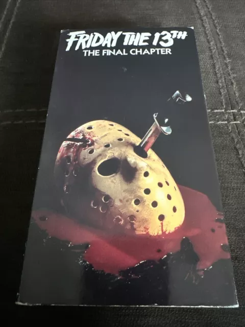 Used Vhs Friday The 13th Part 4 The Final Chapter Horror Halloween Tested 1500 Picclick 