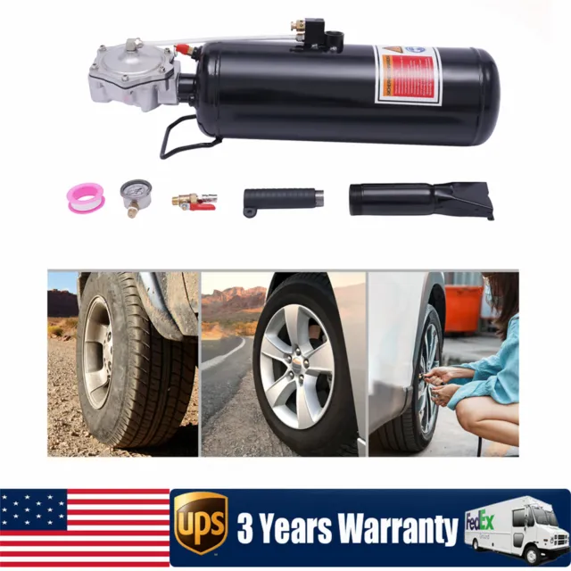 8L 2.1Gal Tire Bead Seater Air Blaster Tool Portable Trigger Seating Inflator