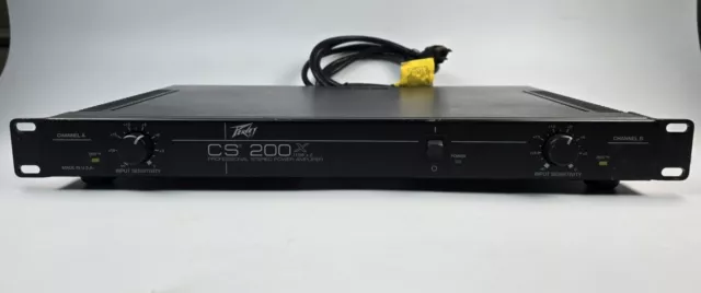 Peavey CS 200X Professional Stereo Power Amplifier