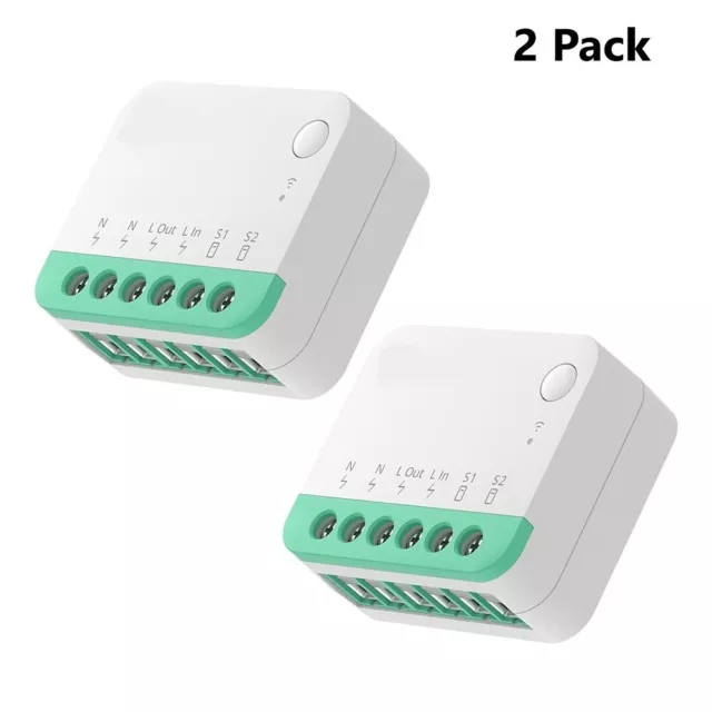 Smart Home Switch 100-240V 39,5x33x16.8mm Extreme WiFi Stimmenkontrolle