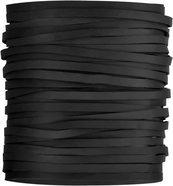 50 Stück 75Mm Große Gummibänder Schwarz Gummiringe 5Mm Breit Gummiringe Breit St