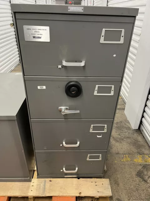 one 5 drawer Mosler Heavy Duty GSA 5-Drawer Safe /digital combo LOCAL PICKUP