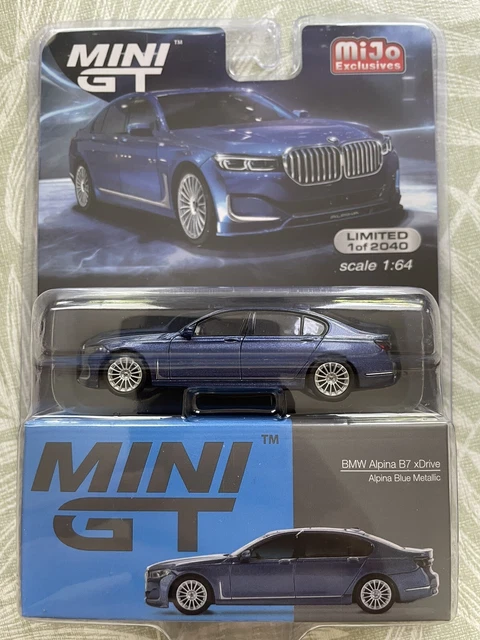 MINI GT BMW Alpina B7 xDrive Alpina Bleu Met. 1:64 LHD - Exclusivit??s ...